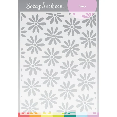 Scrapbook.com - Stencils - Daisy - 6x8 1 Scrapbook.com - Stencils - Daisy - 6x8