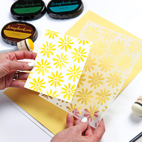 Scrapbook.com - Stencils - Daisy - 6x8 3 Scrapbook.com - Stencils - Daisy - 6x8