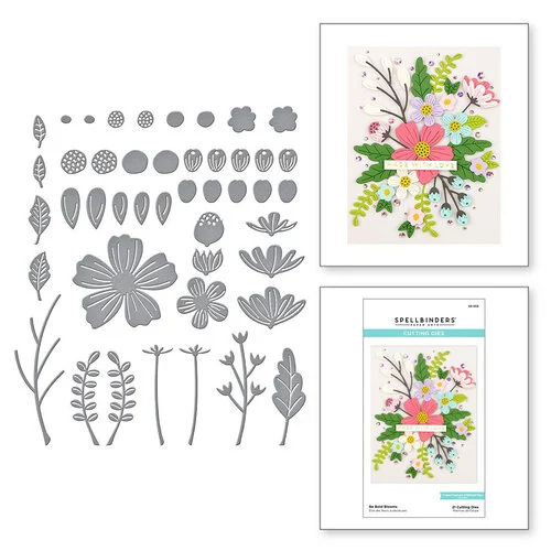 Spellbinders - Etched Dies - Blooms 3 Spellbinders - Etched Dies - Blooms