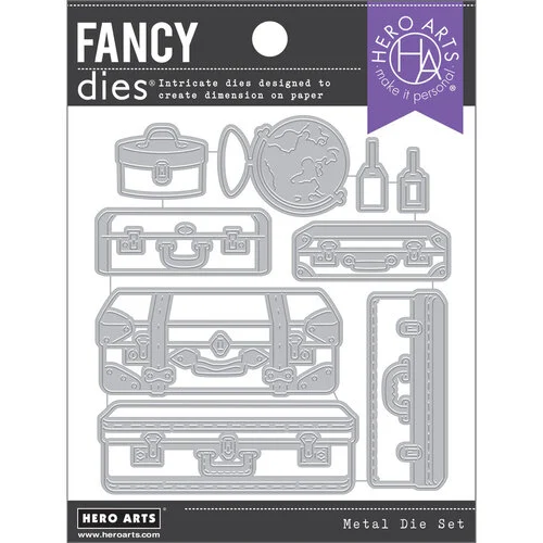 Hero Arts - Fancy Dies - Luggage 1 Hero Arts - Fancy Dies - Luggage
