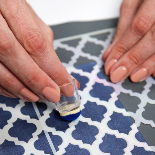 Scrapbook.com - Stencils - Moroccan Tile - 6x8 4 Scrapbook.com - Stencils - Moroccan Tile - 6x8