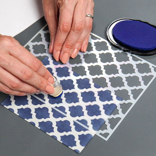 Scrapbook.com - Stencils - Moroccan Tile - 6x8 5 Scrapbook.com - Stencils - Moroccan Tile - 6x8