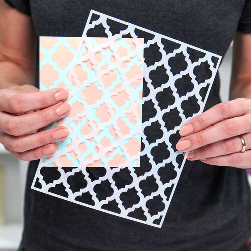 Scrapbook.com - Stencils - Moroccan Tile - 6x8 6 Scrapbook.com - Stencils - Moroccan Tile - 6x8