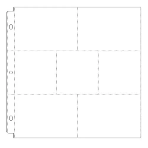 Scrapbook.com - Universal 12 x 12 Pocket Page Protectors - Style 2 - 10 Pack