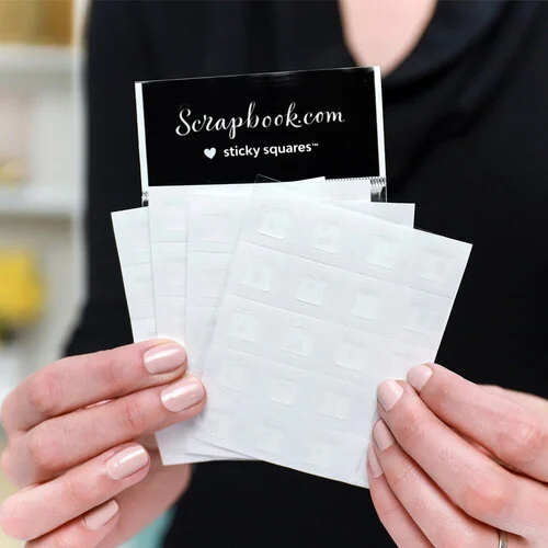 Scrapbook.com - Sticky Squares - Large - 100 Pack 2 Scrapbook.com - Sticky Squares - Large - 100 Pack