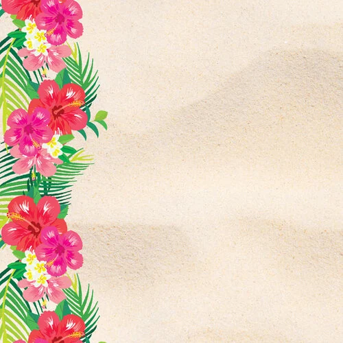 Scrapbook Customs - 12 x 12 Paper Pack - Hawaii 8 Scrapbook Customs - 12 x 12 Paper Pack - Hawaii