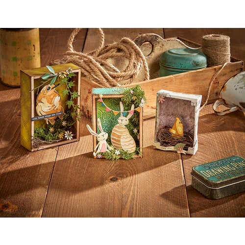 Sizzix - Tim Holtz - Thinlits Dies - Bird and Egg Colorize 5 Sizzix - Tim Holtz - Thinlits Dies - Bird and Egg Colorize