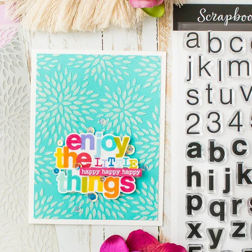 Scrapbook.com - Stencils - Mums - 6x8 5 Scrapbook.com - Stencils - Mums - 6x8