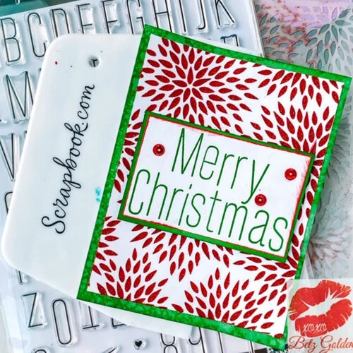 Scrapbook.com - Stencils - Mums - 6x8 9 Scrapbook.com - Stencils - Mums - 6x8