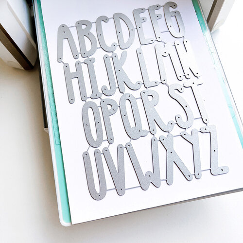 Catherine Pooler Designs - Simple Accents Collection - Dies - Slim Alphabet 2 Catherine Pooler Designs - Simple Accents Collection - Dies - Slim Alphabet