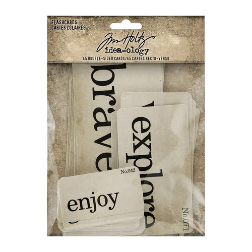 Idea-ology - Tim Holtz - Flashcards
