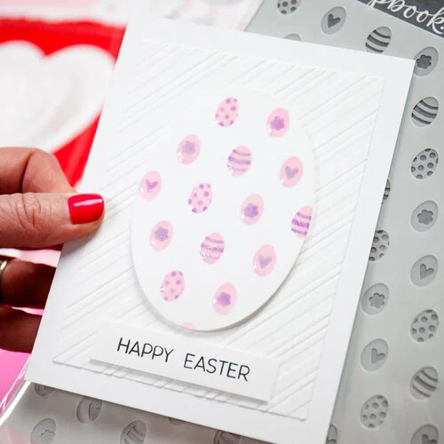 Scrapbook.com - Stencils - Layered Set - Easter Eggs - 6x8 4 Scrapbook.com - Stencils - Layered Set - Easter Eggs - 6x8