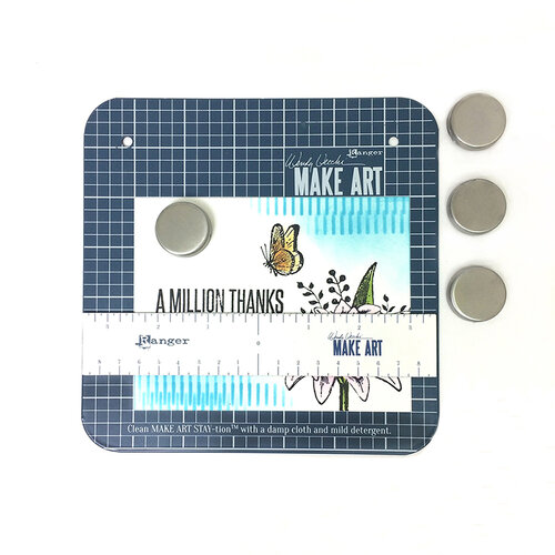 Ranger Ink - Wendy Vecchi - Make Art - Stay-tion - 7 Inch