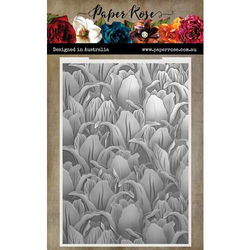 Paper Rose - Embossing Folder - Tulips 3D 1 Paper Rose - Embossing Folder - Tulips 3D