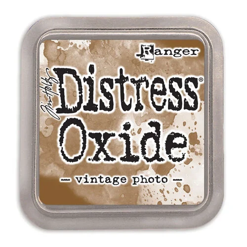 Ranger Ink - Tim Holtz - Distress Oxide Ink Pad - Vintage Photo 1 Ranger Ink - Tim Holtz - Distress Oxide Ink Pad - Vintage Photo