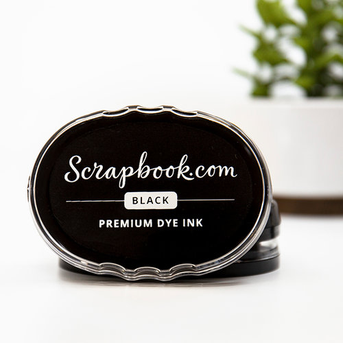 Scrapbook.com - Premium Dye Ink Pad - Black 3 Scrapbook.com - Premium Dye Ink Pad - Black