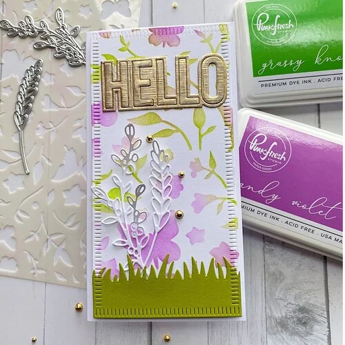 Scrapbook.com - Decorative Die Set - Card Maker Block Words 4 Scrapbook.com - Decorative Die Set - Card Maker Block Words