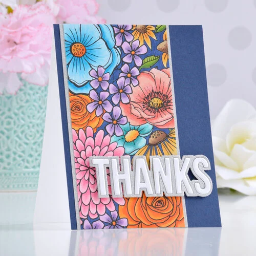 Scrapbook.com - Decorative Die Set - Card Maker Block Words 5 Scrapbook.com - Decorative Die Set - Card Maker Block Words