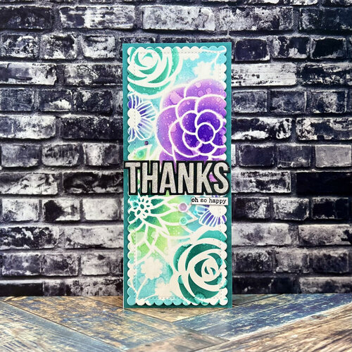 Scrapbook.com - Decorative Die Set - Card Maker Block Words 6 Scrapbook.com - Decorative Die Set - Card Maker Block Words