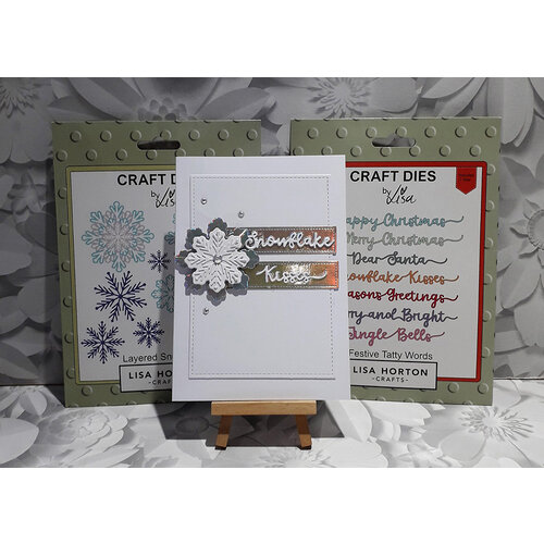 Lisa Horton Crafts - Dies - Festive Tatty Words