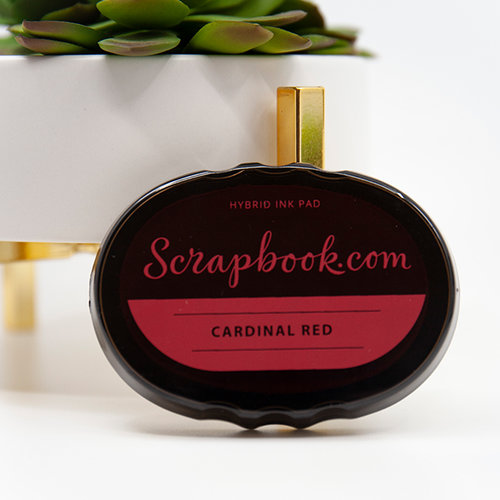 Scrapbook.com - Premium Hybrid Ink Pad - Cardinal Red