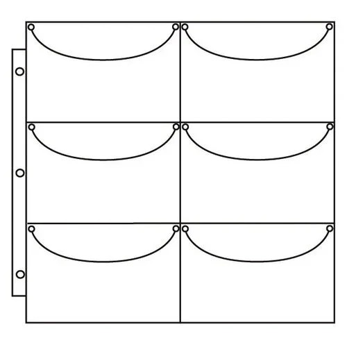 Totally Tiffany - ScrapRack Collection - Perfect Six Basic Storage Page - 10 Pack 1 Totally Tiffany - ScrapRack Collection - Perfect Six Basic Storage Page - 10 Pack