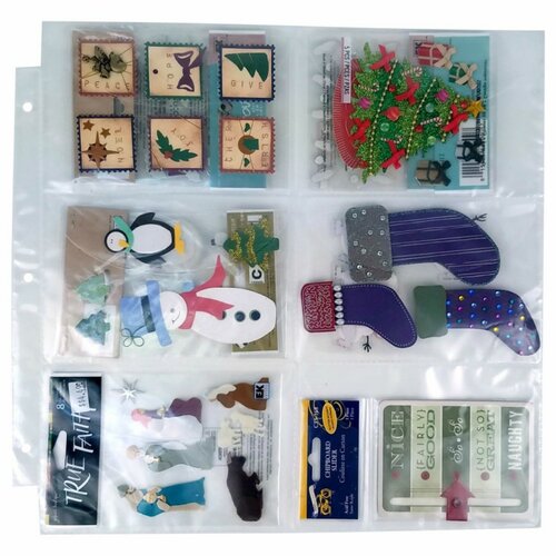 Totally Tiffany - ScrapRack Collection - Perfect Six Basic Storage Page - 10 Pack 4 Totally Tiffany - ScrapRack Collection - Perfect Six Basic Storage Page - 10 Pack