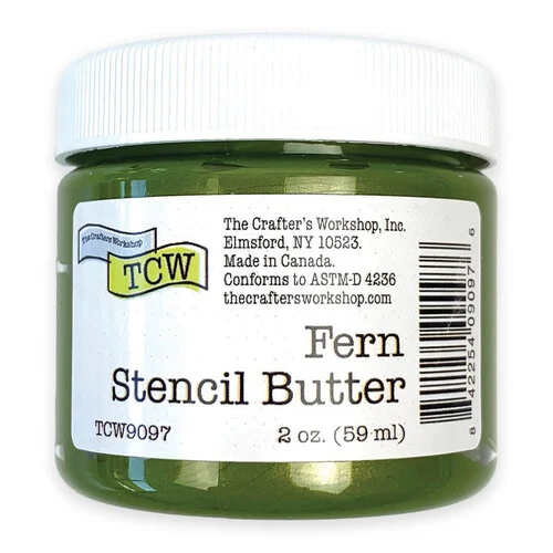 The Crafter's Workshop - Stencil Butter - Fern 1 The Crafter's Workshop - Stencil Butter - Fern