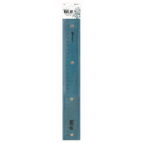Ranger Ink - Wendy Vecchi - Make Art - Perfect Aligning Rulers - 12 Inch 1 Ranger Ink - Wendy Vecchi - Make Art - Perfect Aligning Rulers - 12 Inch
