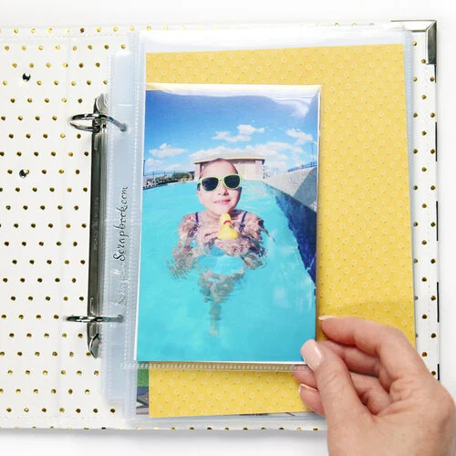 Scrapbook.com - 4x6 Vertical Mini Page Protectors - 10 Pack 3 Scrapbook.com - 4x6 Vertical Mini Page Protectors - 10 Pack