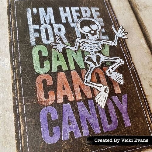 Stampers Anonymous - Tim Holtz - Halloween - Cling Mounted Rubber Stamp Set - Bold Frights 3 Stampers Anonymous - Tim Holtz - Halloween - Cling Mounted Rubber Stamp Set - Bold Frights