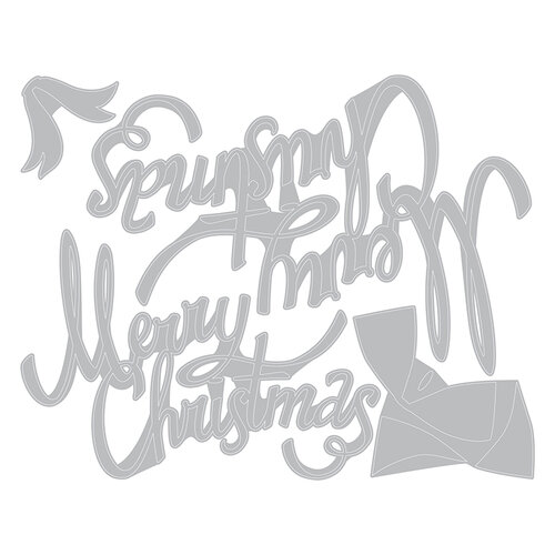Sizzix - Tim Holtz - Thinlits Dies - Vault Christmas Ribbon