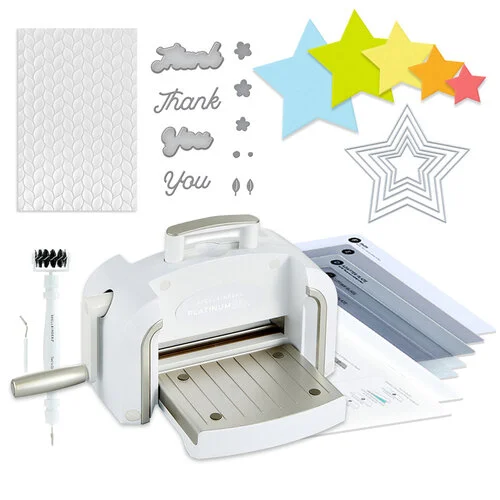 Spellbinders - Platinum 6 Die Cutting Machine - Nested Stars Bundle