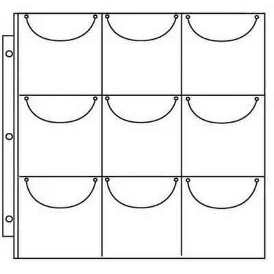 Totally Tiffany - ScrapRack Collection - Simply Squared Storage Page - 10 Pack 1 Totally Tiffany - ScrapRack Collection - Simply Squared Storage Page - 10 Pack