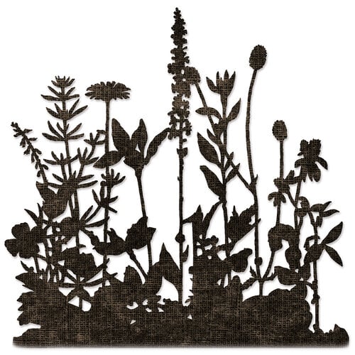 Sizzix - Tim Holtz - Thinlits Dies - Flower Field