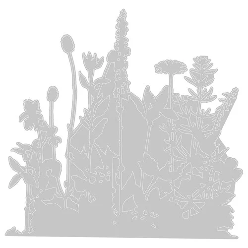 Sizzix - Tim Holtz - Thinlits Dies - Flower Field