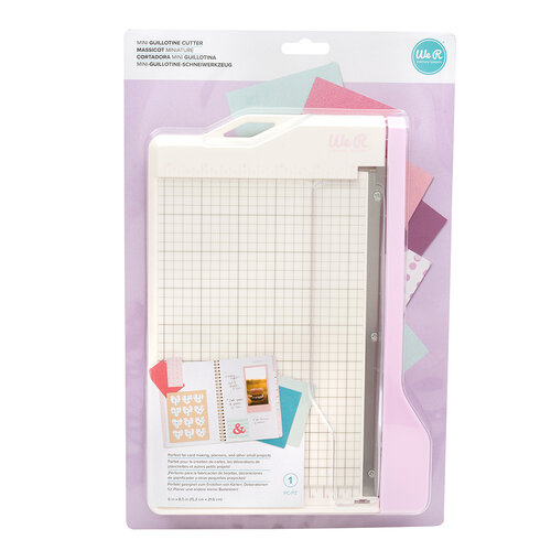 We R Makers - Mini Guillotine Cutter - Lilac 1 We R Makers - Mini Guillotine Cutter - Lilac