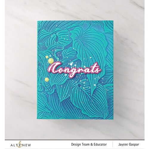 Altenew - Embossing Folder - 3D - Hosta 2 Altenew - Embossing Folder - 3D - Hosta