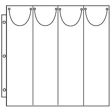 Totally Tiffany - ScrapRack Collection - 4 Tall Thin Storage Page - 10 Pack