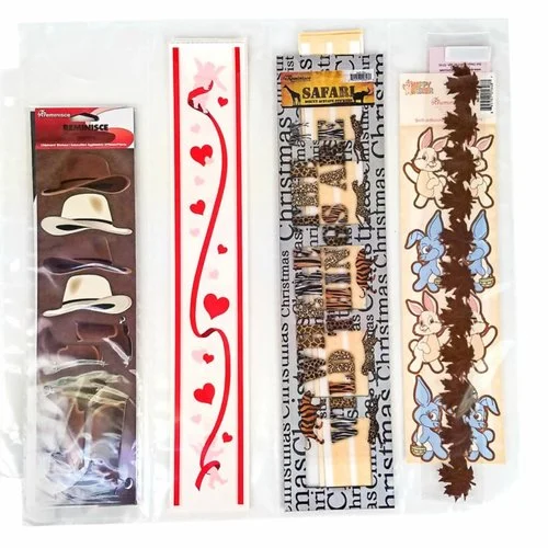 Totally Tiffany - ScrapRack Collection - 4 Tall Thin Storage Page - 10 Pack