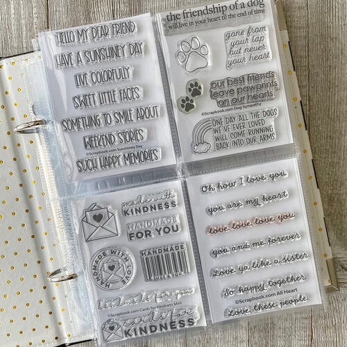 Scrapbook.com - 8x12 Page Protectors - Four Vertical 4x6 Pockets - 20 Pack 3 Scrapbook.com - 8x12 Page Protectors - Four Vertical 4x6 Pockets - 20 Pack