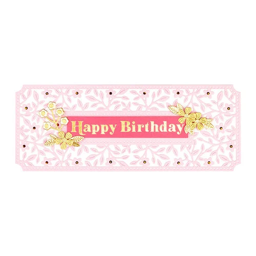 Spellbinders - Etched Dies - Mini Blooms and Sprigs