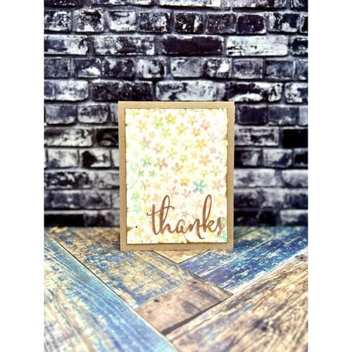 Scrapbook.com - Stencils - Floral Confetti - 6x8 5 Scrapbook.com - Stencils - Floral Confetti - 6x8