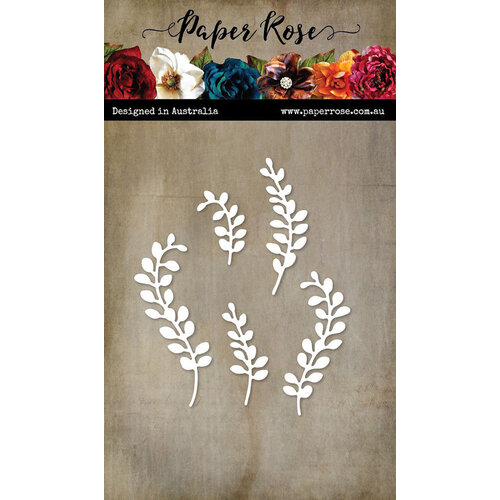 Paper Rose - Dies - Little Leaf Stems