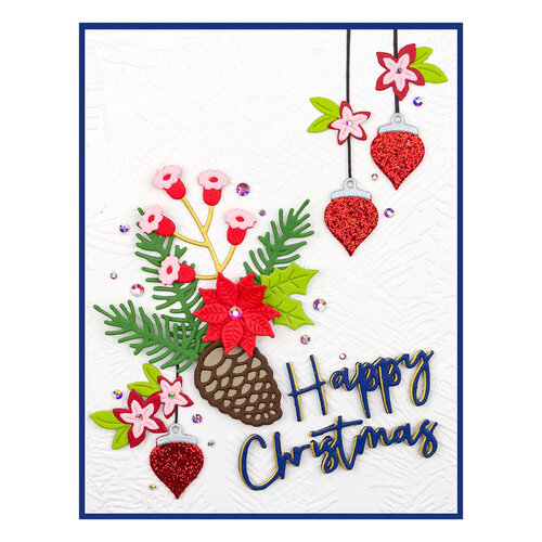 Spellbinders - Embossing Folder - Forevergreen