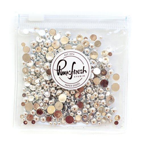 Pinkfresh Studio - Metallic Pearls - Silver 1 Pinkfresh Studio - Metallic Pearls - Silver