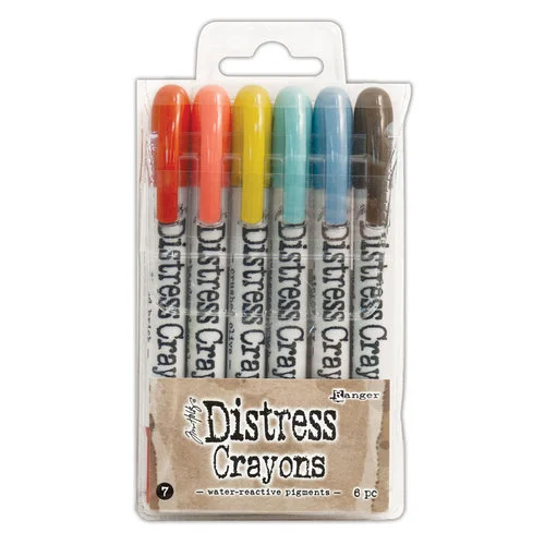 Ranger Ink - Tim Holtz - Distress Crayons - Set 7