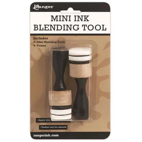 Ranger Ink - Tim Holtz - Mini Ink Blending Tool and Replacement Foam Bundle