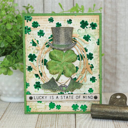 Scrapbook.com - Stencils - Shamrocks - 6x8 2 Scrapbook.com - Stencils - Shamrocks - 6x8