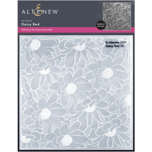 Altenew - Embossing Folder - 3D - Daisy Bed 1 Altenew - Embossing Folder - 3D - Daisy Bed